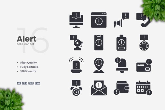 Alert Icons: A Designer's Review for Embroidery Projects
