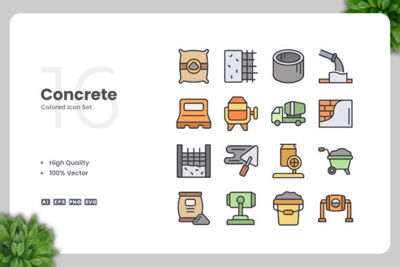 Concrete Color Icons Review