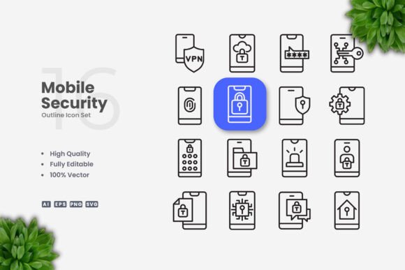 Mobile Security Icons: A Designer's Stitch Test